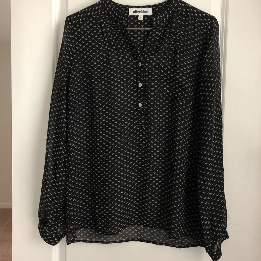 Alice Blue blouse, Size M